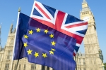 EU and UK flags